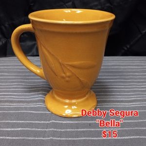 Debby Segura "Bella" Mug Mustard